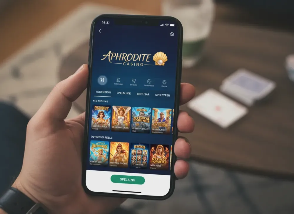 Aphrodite casino recension och guide för spelare